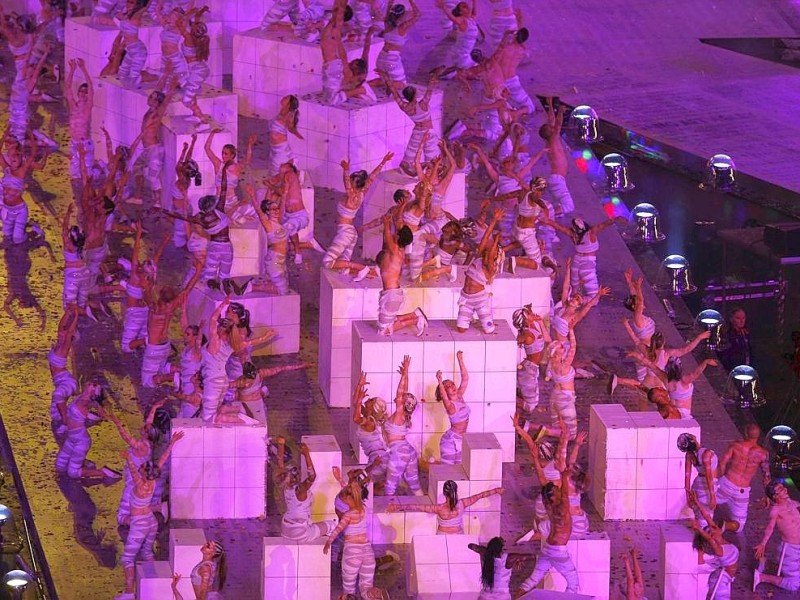 Grandiose Spiele, grandioser Abschluss: Die Show zum Ende der Olympischen Sommerspiele 2012 in London begeisterte die Athleten, die Zuschauer im Stadion und die an den Fernsehern.