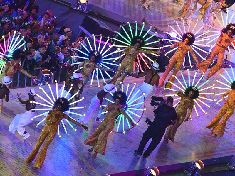 Grandiose Spiele, grandioser Abschluss: Die Show zum Ende der Olympischen Sommerspiele 2012 in London begeisterte die Athleten, die Zuschauer im Stadion und die an den Fernsehern.