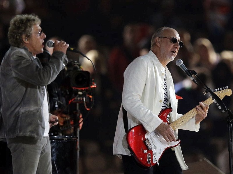 Roger Daltrey (l.) und Pete Townsend von The Who.