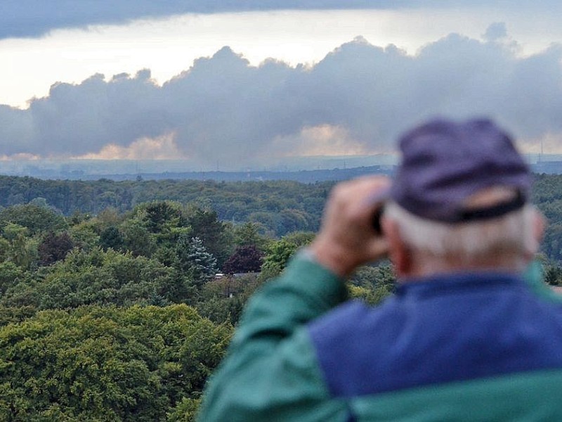 Blick von Heiligenhaus Richtung Westen. Foto: Fritz Baum / WAZ Fotopool