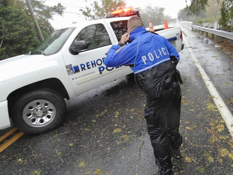 An der Ostküste der USA bereiten sich die Menschen auf den herannahenden Hurrikan Sandy vor.