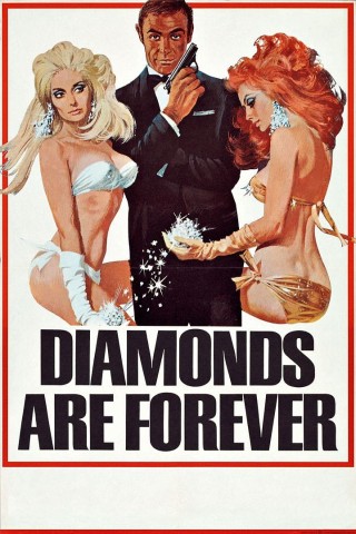 Diamonds are forever kam 1971 unter dem Titel Diamantenfieber in die deutschen Kinos. Robert McGinnis gestaltete das Plakat.