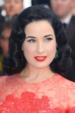 Dita Von Teese bei den 66. Filmfestspielen an der Côte d’Azur in Cannes.