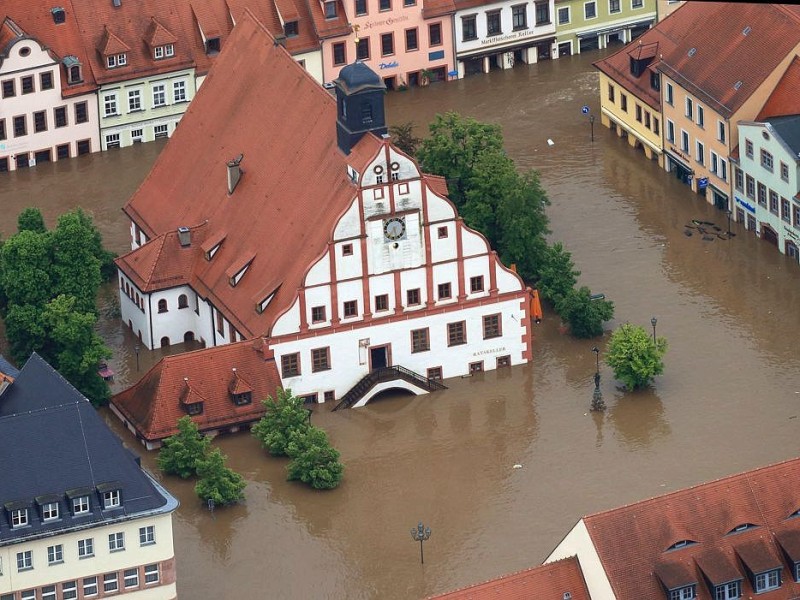 Das Hochwasser im Südosten Deutschlands