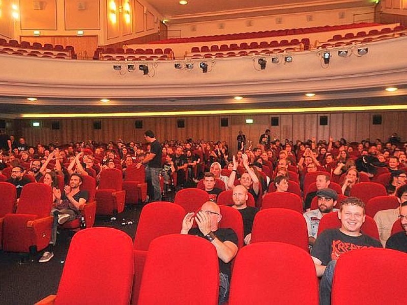Der Zuschauersaal der Lichtburg - fotografiert im August 2013 anlässlich der DVD-Präsentation der  Essener Thrash Metal Band Kreator.