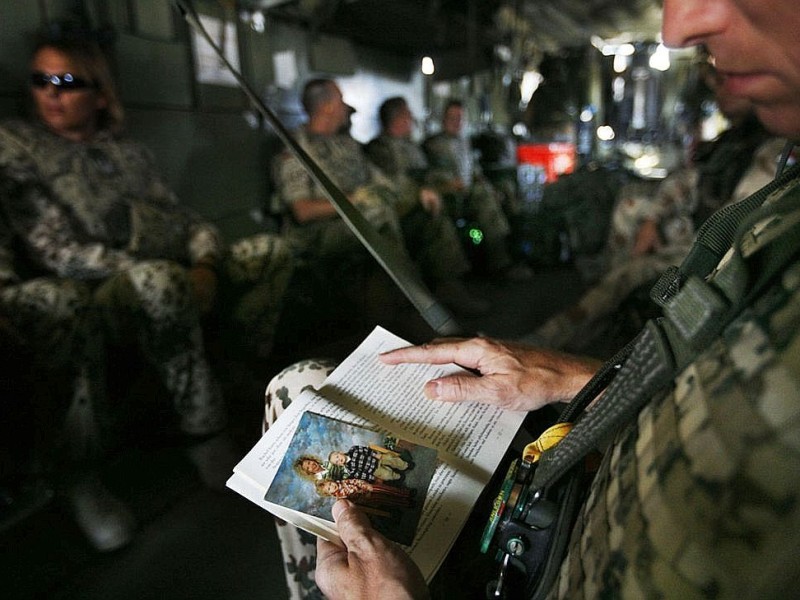 Ein Bundeswehr-Soldat beim ISAF-Einsatz in Afghanistan.