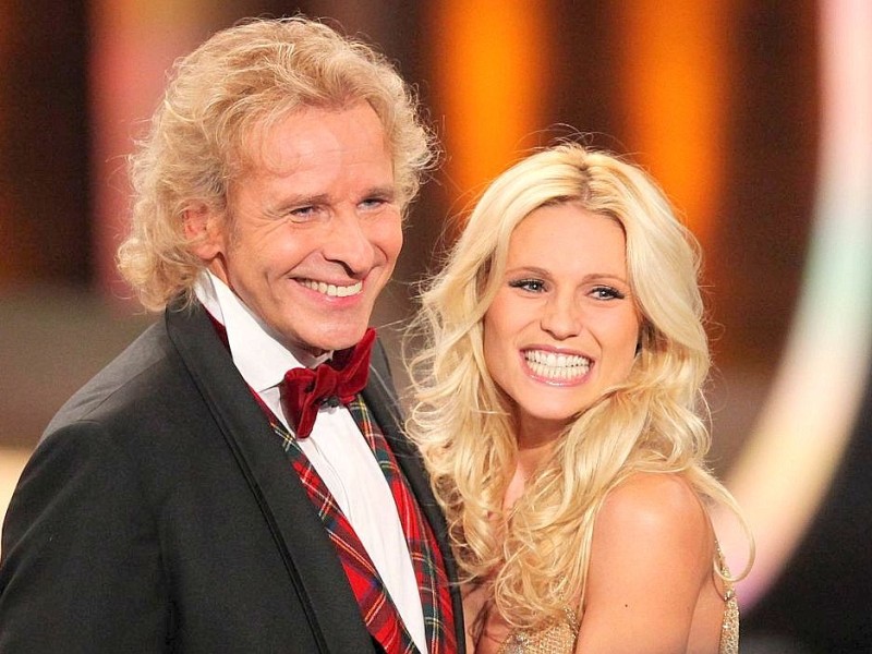 ...und holte sich mit Michelle Hunziker attraktive Verstärkung. Das Ende der Ära Gottschalk ...