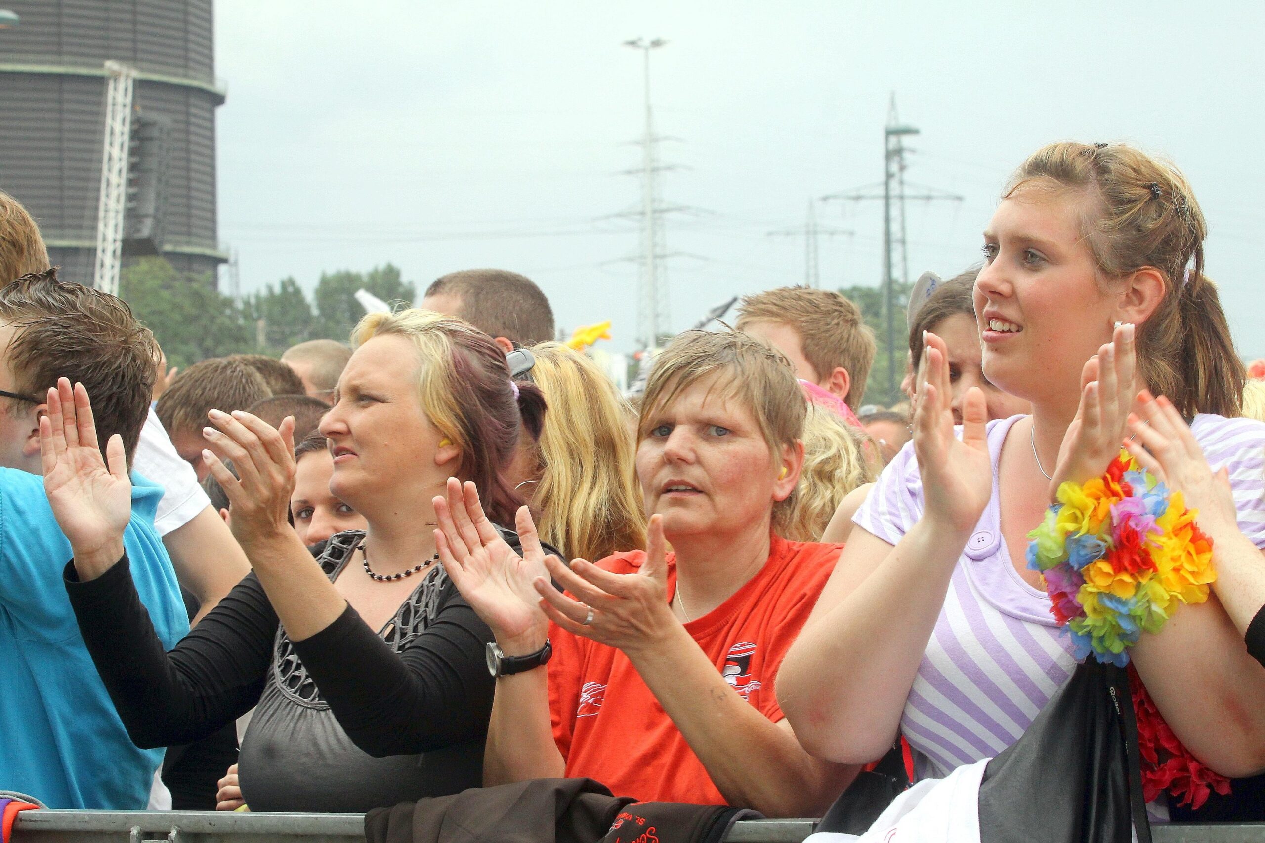 Fans bei Oberhausen Olé. Foto: Kerstin Bögeholz / WAZ FotoPool