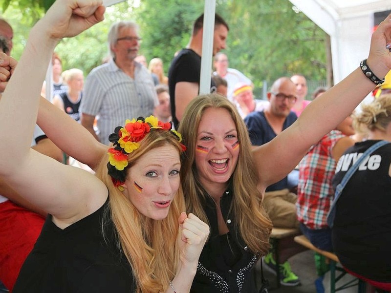 Hagen - Public Viewing beim BG Turnier