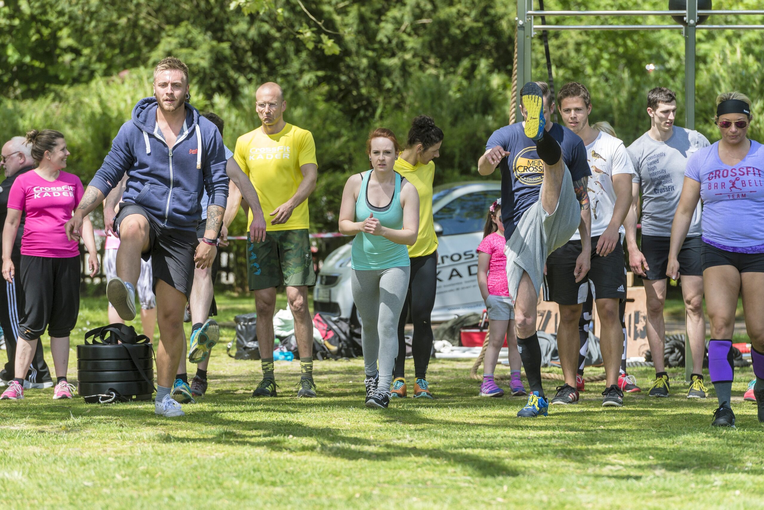 Strahlender Sonnenschein beim NRZ Wandertag 2015 am Baldeneysee.