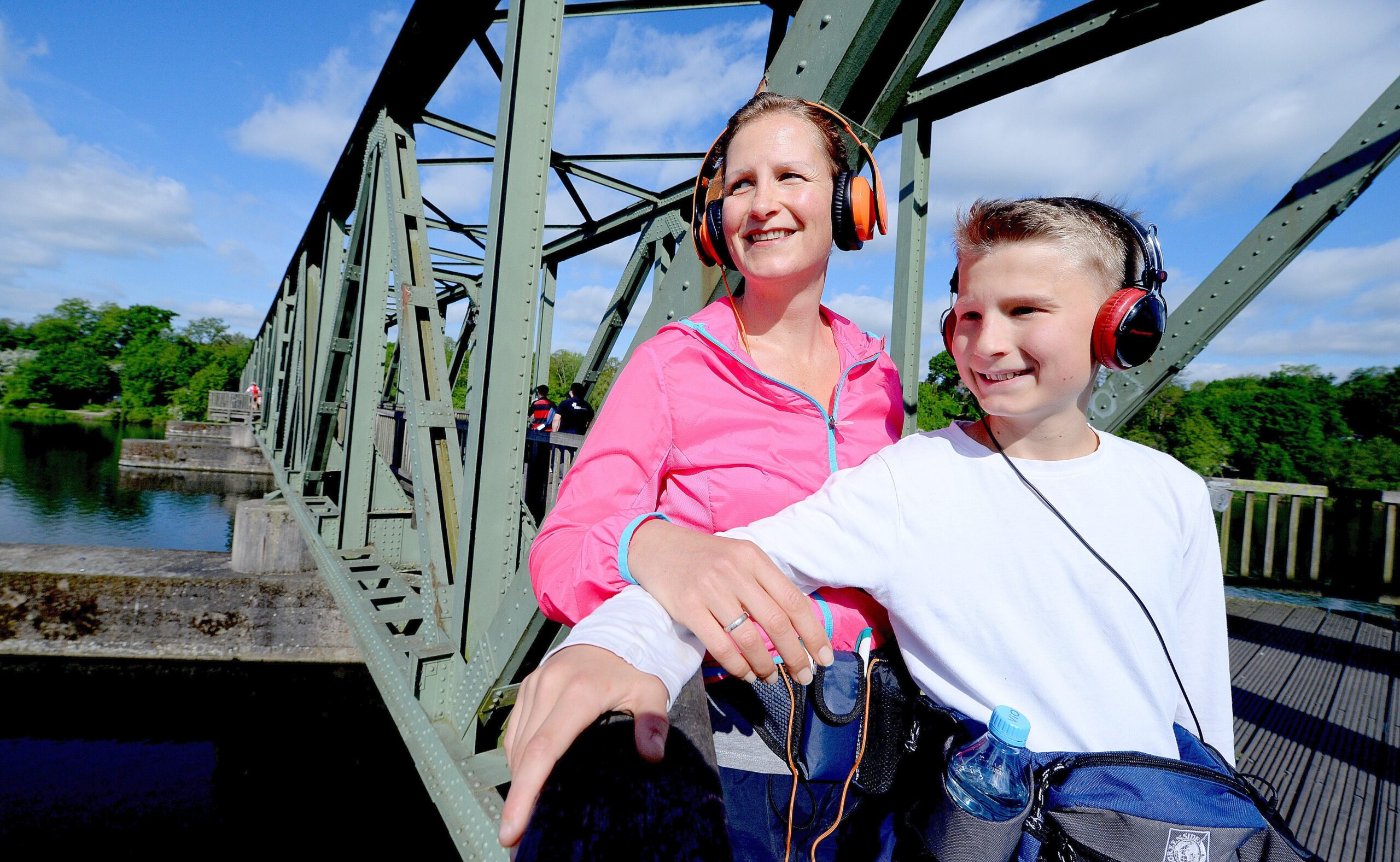 Strahlender Sonnenschein beim NRZ Wandertag 2015 am Baldeneysee.