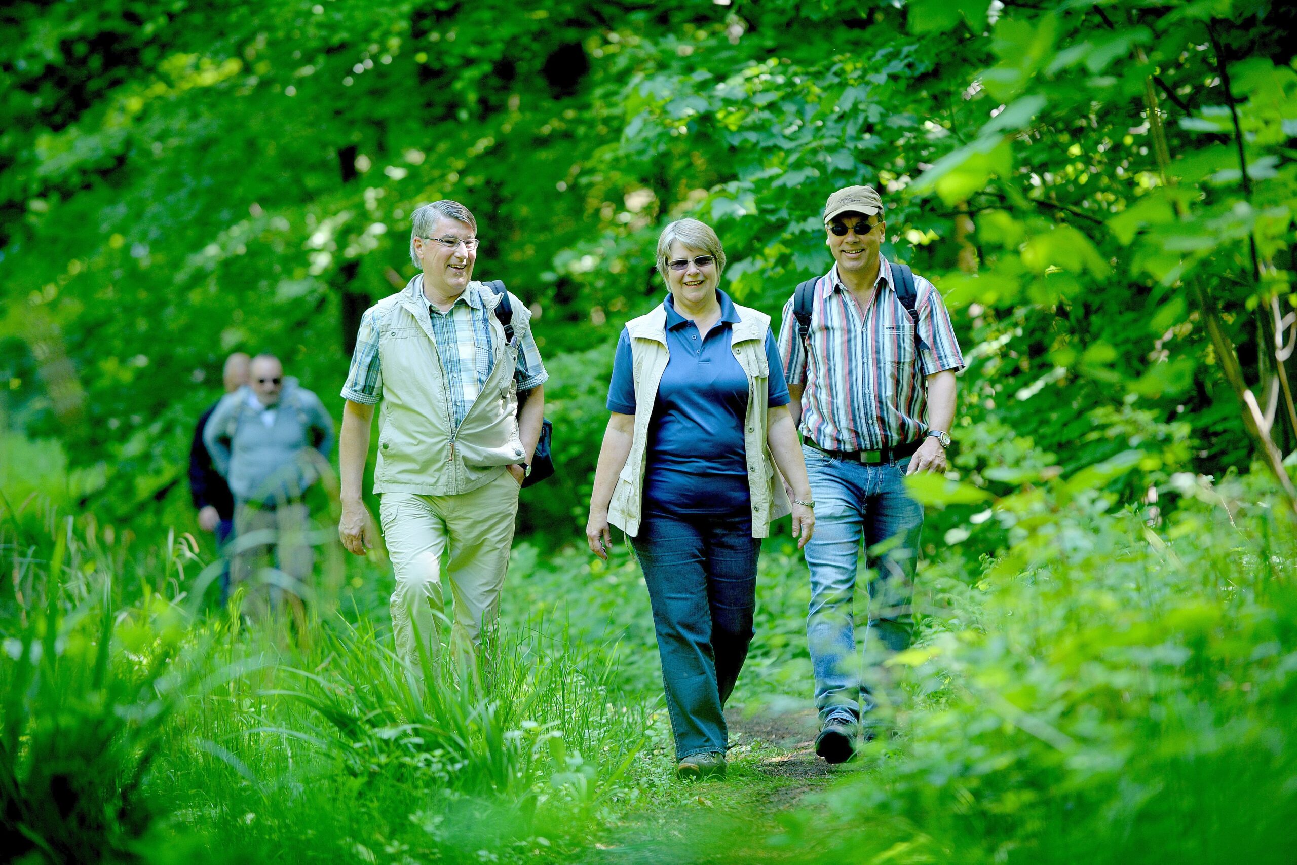 Strahlender Sonnenschein beim NRZ Wandertag 2015 am Baldeneysee.