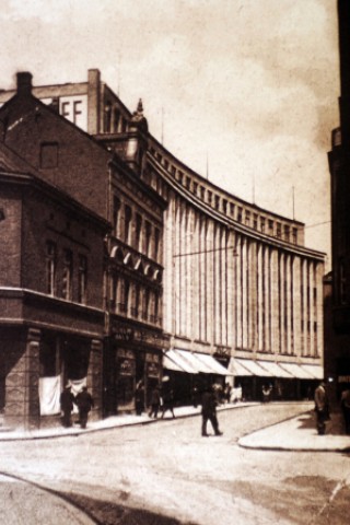 Ansicht von der Hansastraße aus im Jahr 1930.