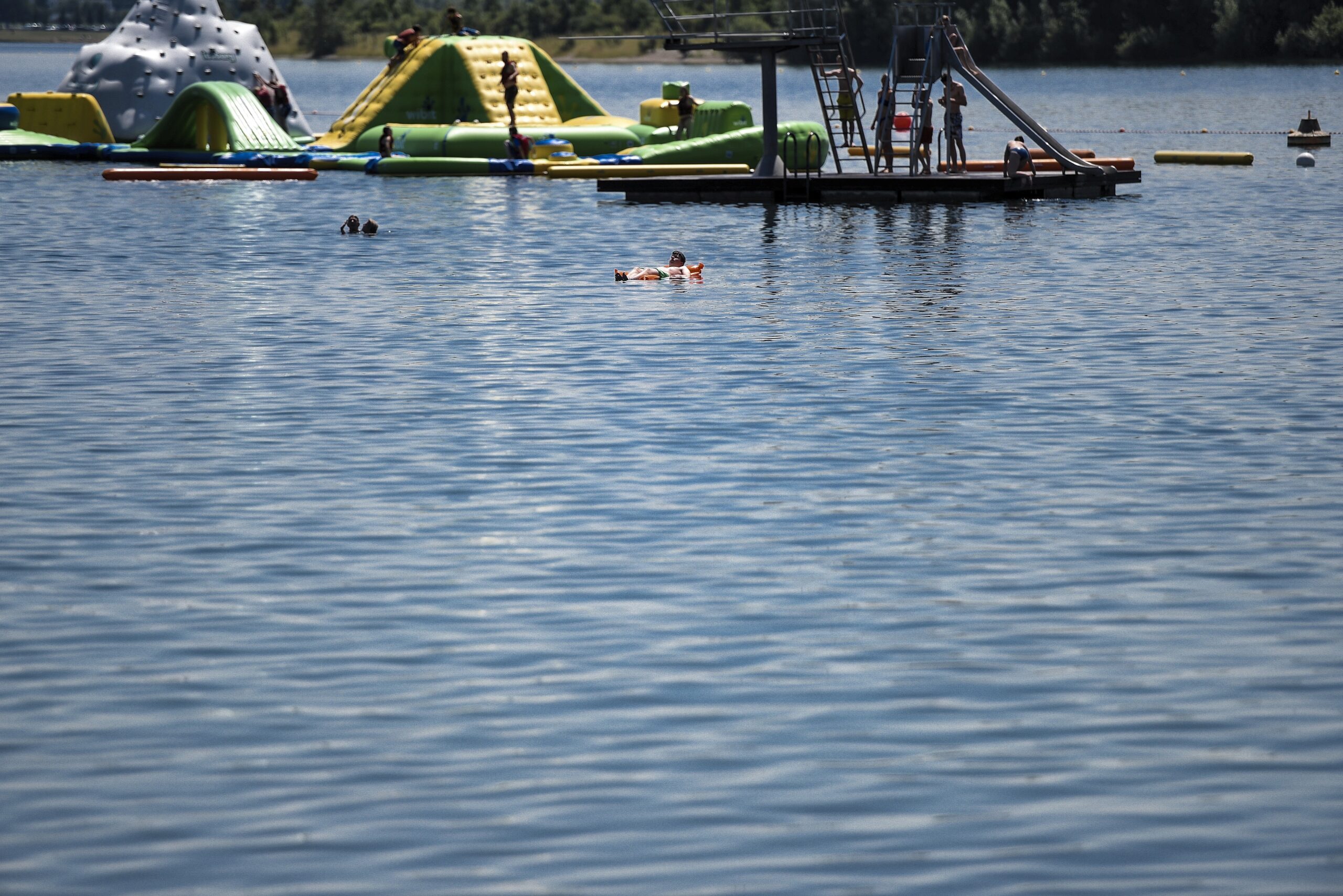 Sonnen und baden im Xantener Südsee.