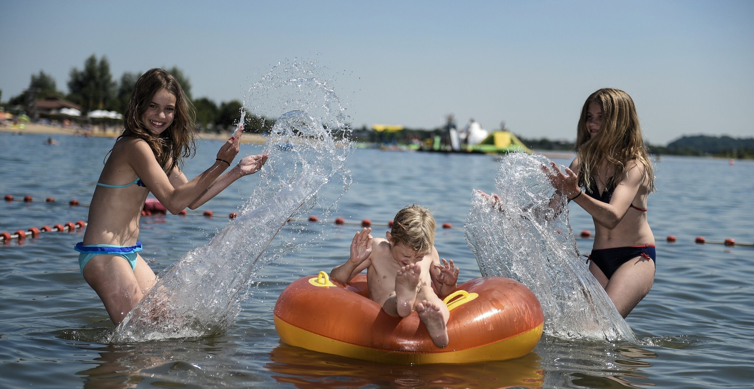 Sonnen und baden im Xantener Südsee.