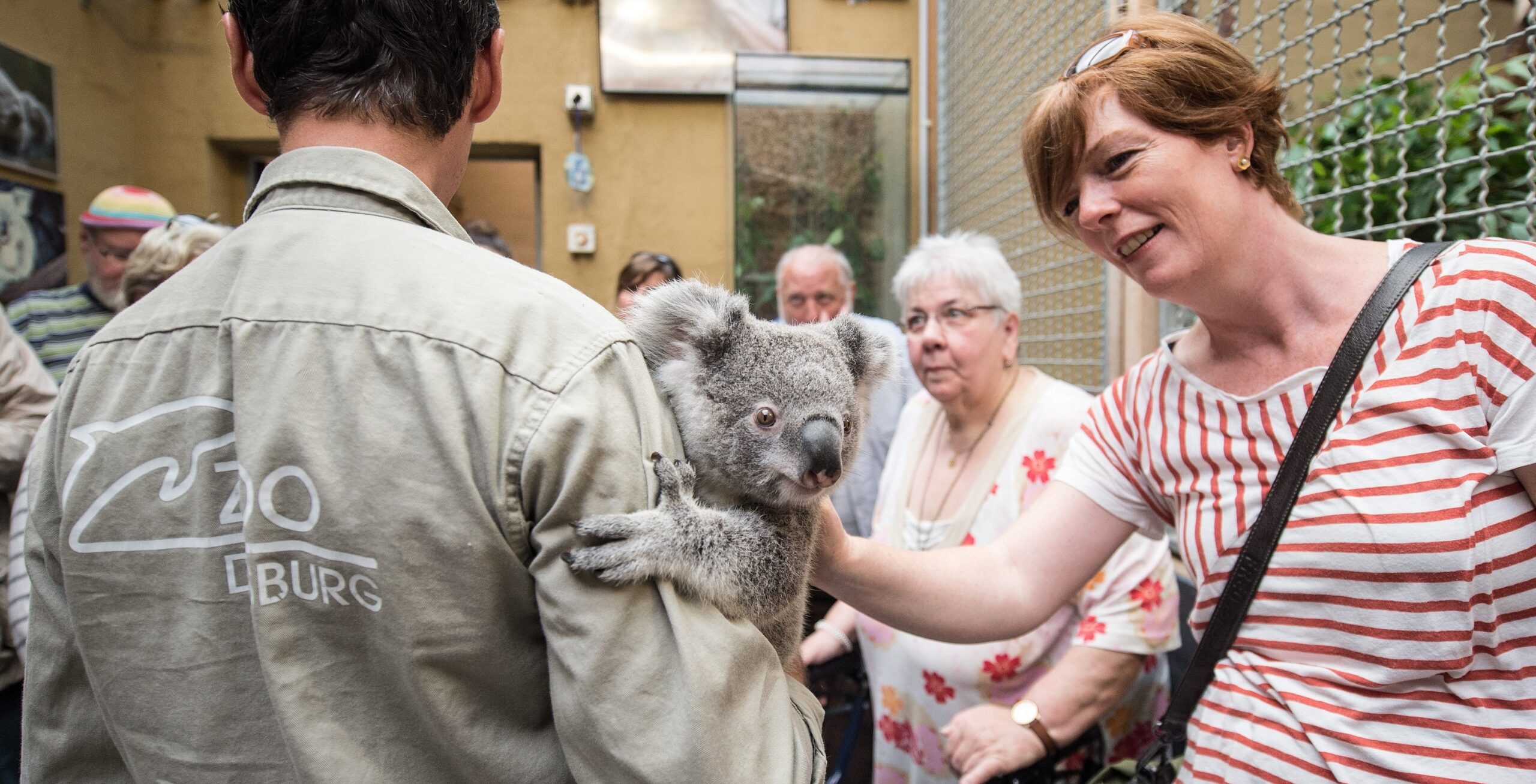 NRZ-Leser blicken im Zoo Duisburg hinter die Kulissen.