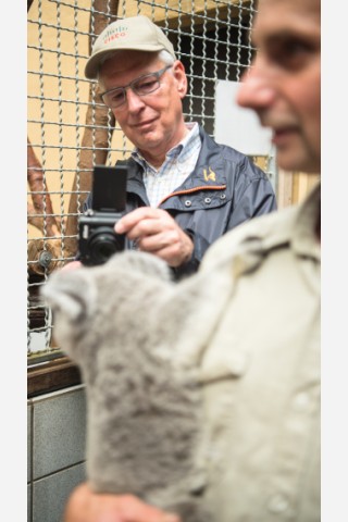 NRZ-Leser blicken im Zoo Duisburg hinter die Kulissen.