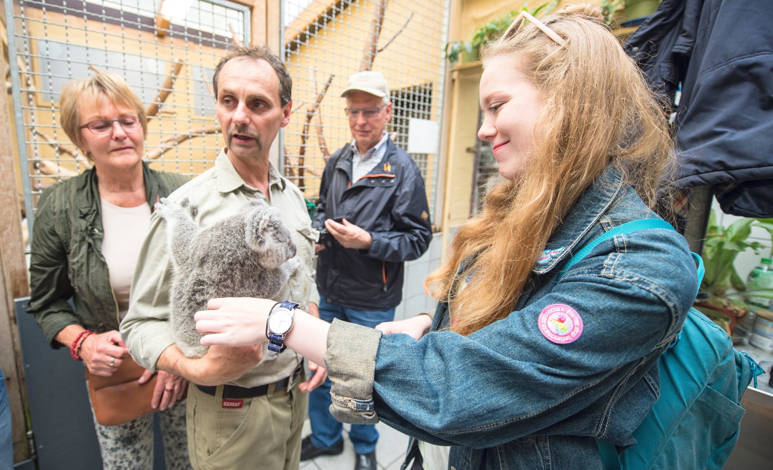 NRZ-Leser blicken im Zoo Duisburg hinter die Kulissen.