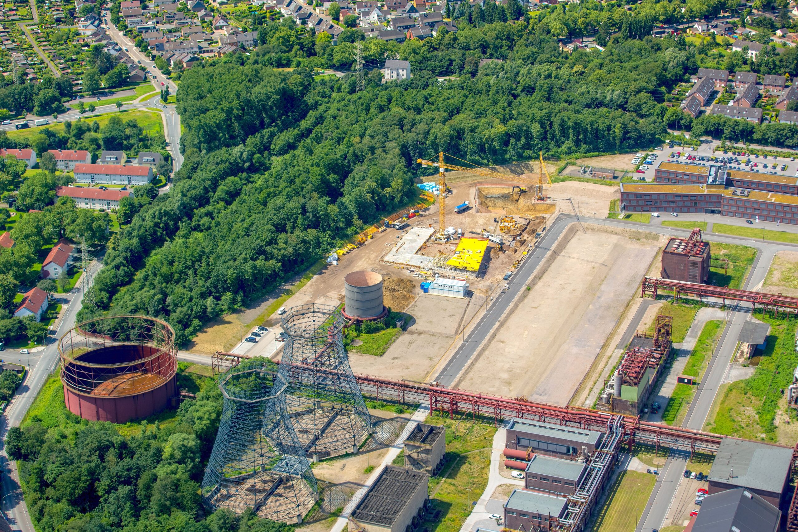 Auf Zollverein entsteht auch der neue Sitz von RAG-Stiftung und RAG Aktiengesellschaft.