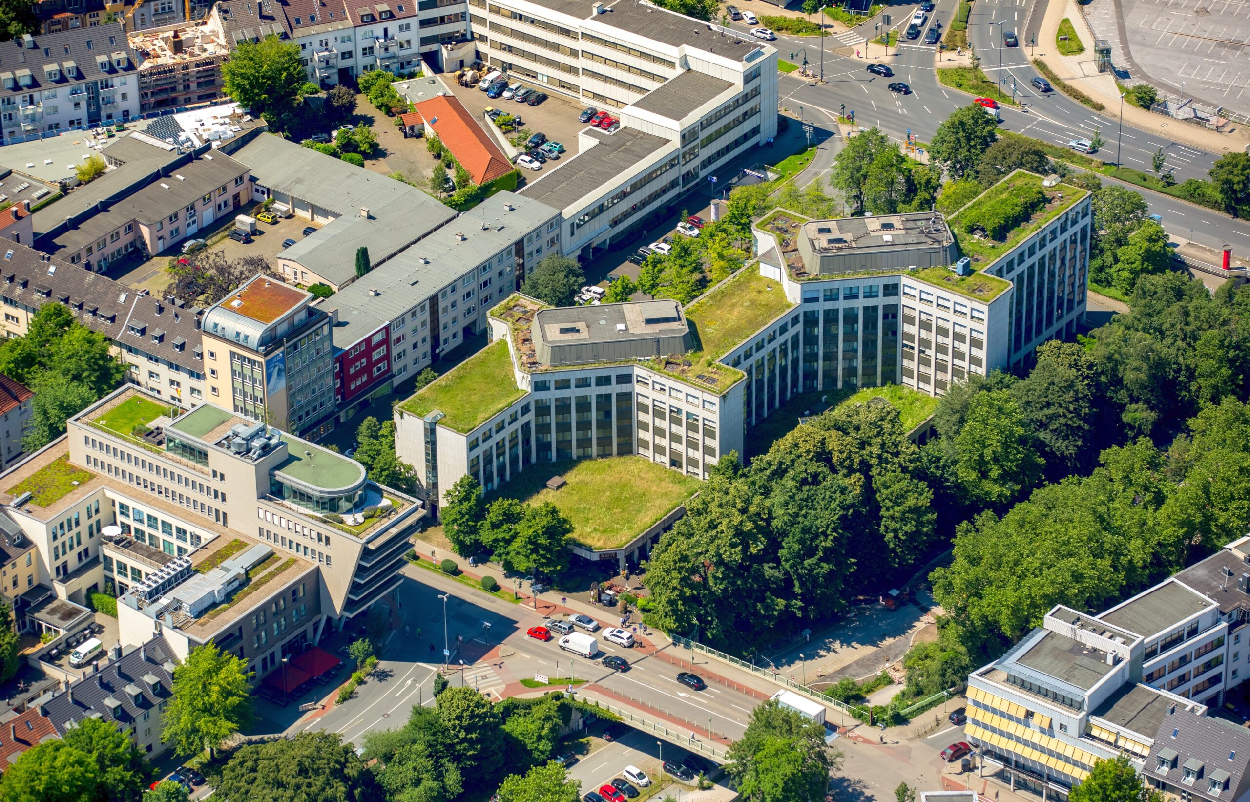 Der aktuelle Standort der ista Deutschland GmbH: am Grugaplatz.