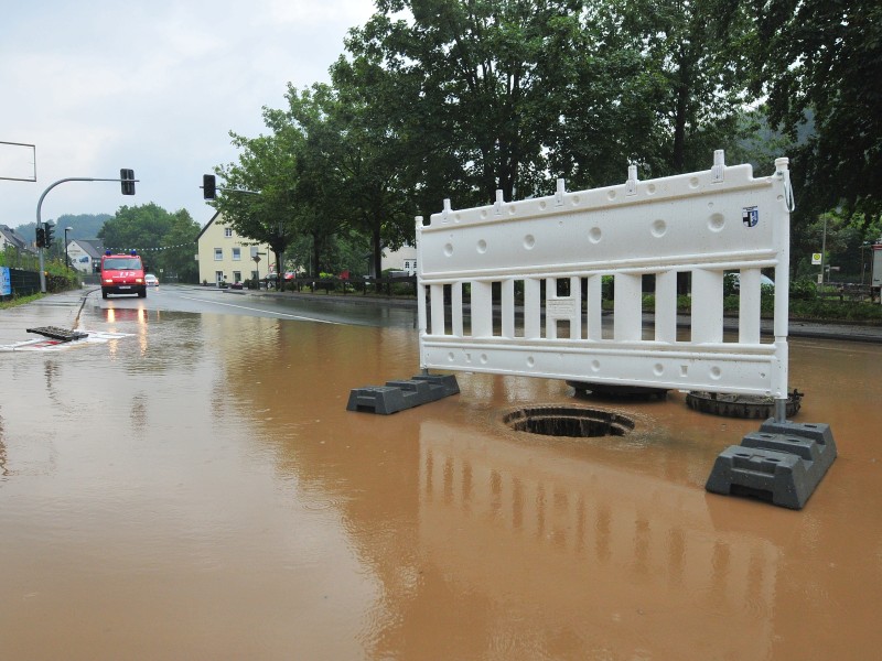 Überflutungen in Volkringhausen