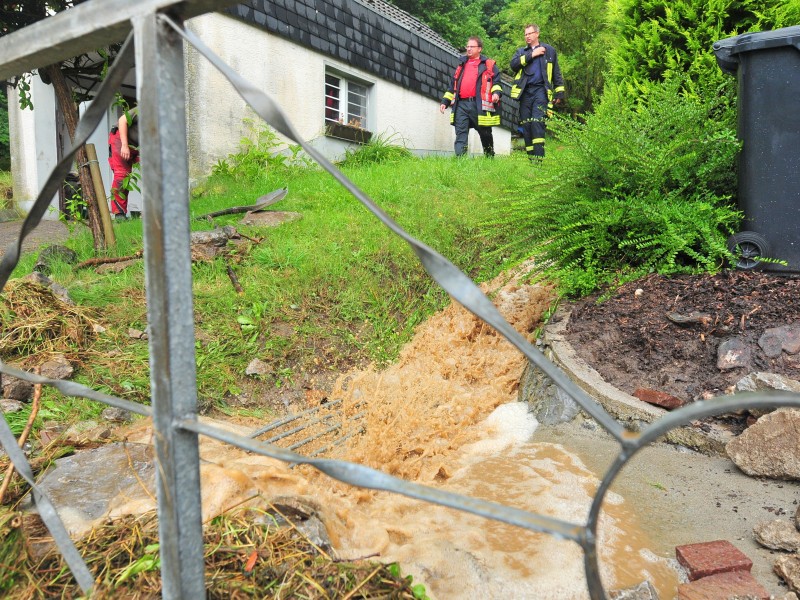 Überflutungen in Volkringhausen