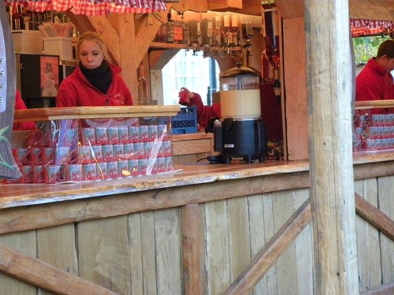 Impressionen vom ersten Tag des Dortmunder Weihnachtsmarktes.