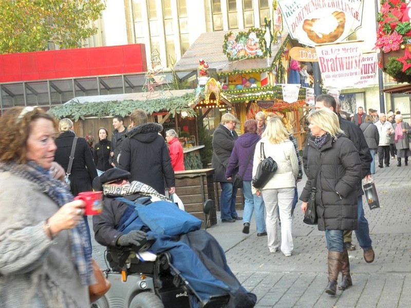 Impressionen vom ersten Tag des Dortmunder Weihnachtsmarktes.