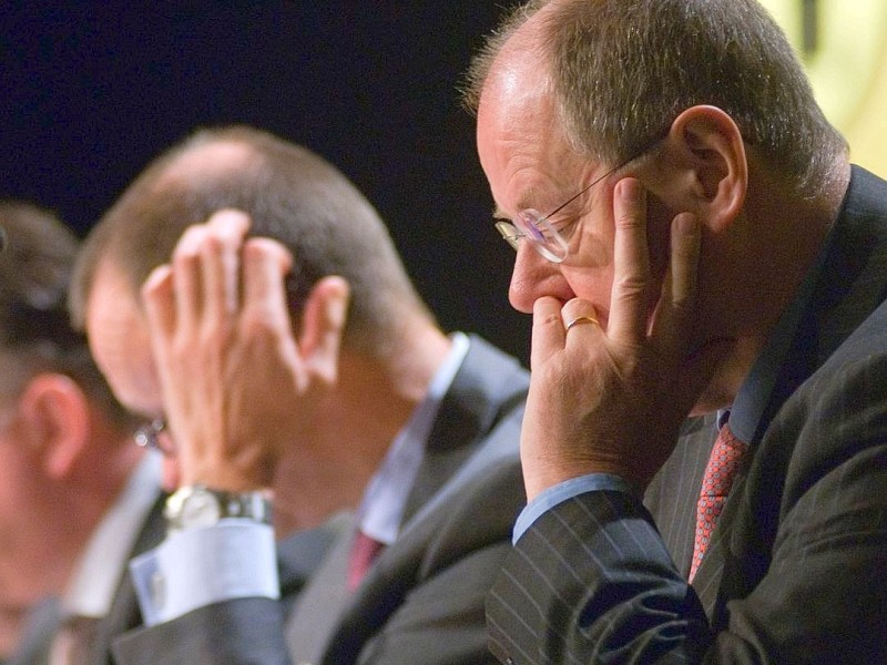 Friedrich Merz und Peer Steinbrück