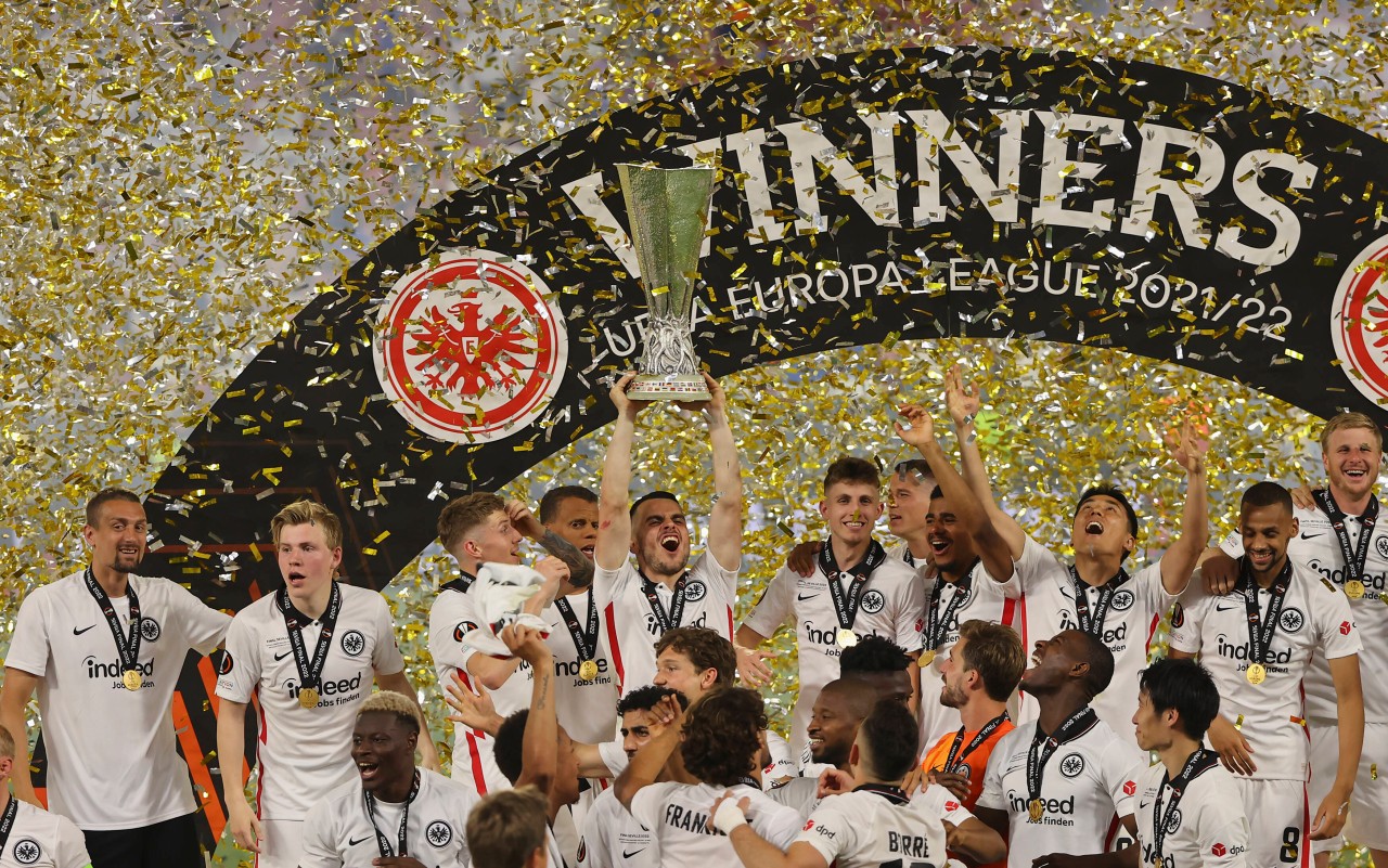 RTL zeigt den Empfang von Europa-League-Sieger Eintracht Frankfurt.