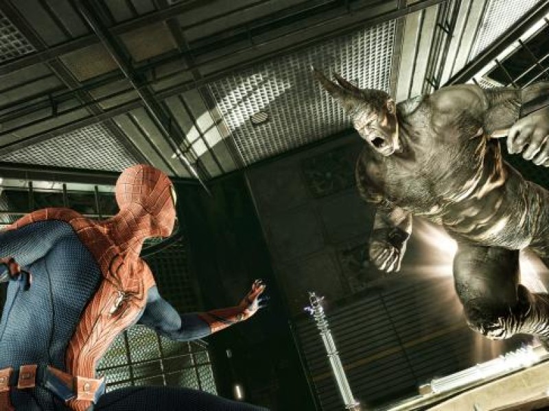 pider-Man muss sich unter anderem mit Rhino und anderen Superschurken auseinandersetzen.