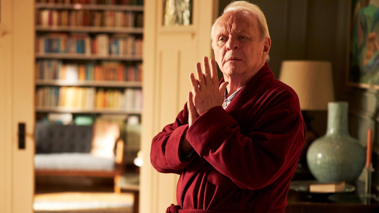 Für seine Leistung in „The Father“ wurde Anthony Hopkins am Sonntag mit einem Oscar ausgezeichnet.