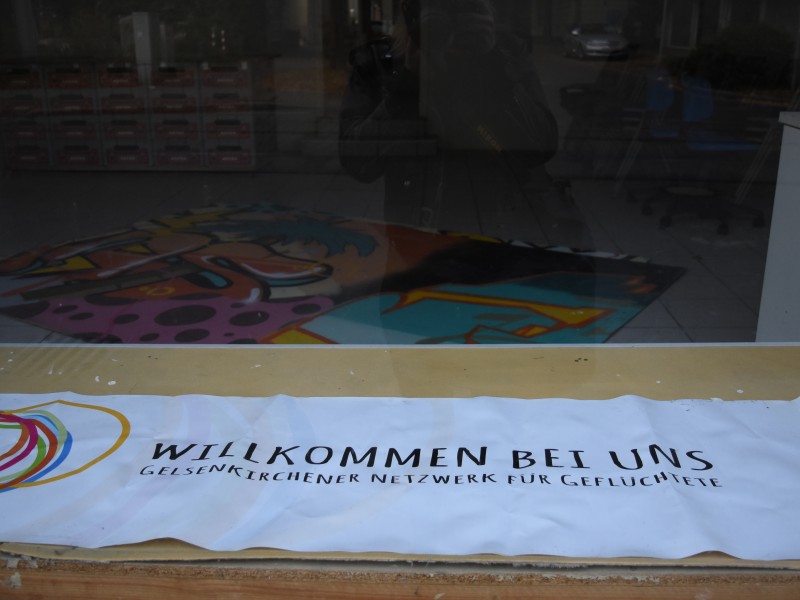 Die Initiative „Willkommen bei uns –  Gelsenkirchener Netzwerk für Geflüchtete“ eröffnet ihre erste Filiale in Ückendorf.