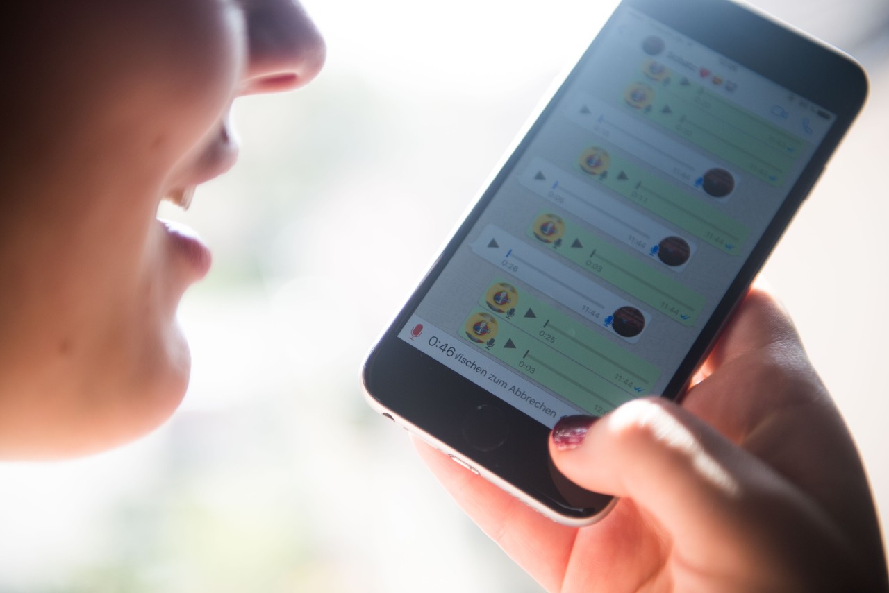 Whatsapp: Mit einem Trick kannst du Sprachnachrichten vor dem Verschicken probehören. (Symbolbild)