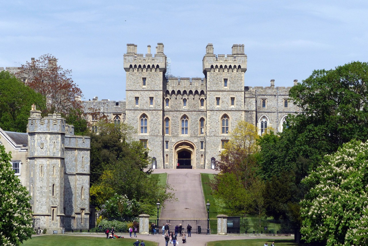 Windsor Castle ist das größte durchgängig bewohnte Schloss der Welt.