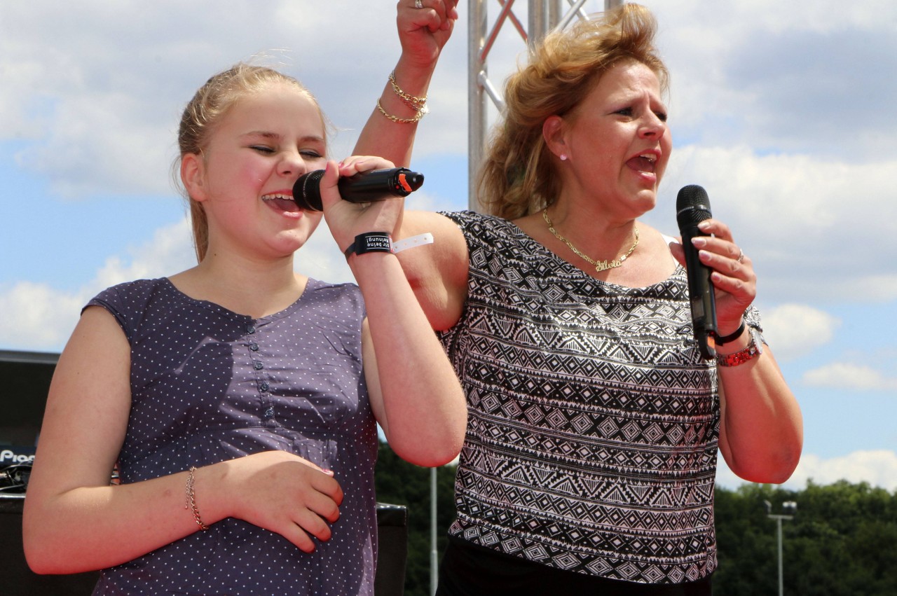 Die Wollnys: Auch mit Mama Wollny stand Estefania bereits zusammen auf der Bühne.