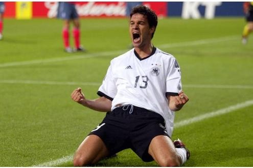 ... war Ballack einer der Führungsspieler der deutschen Mannschaft.