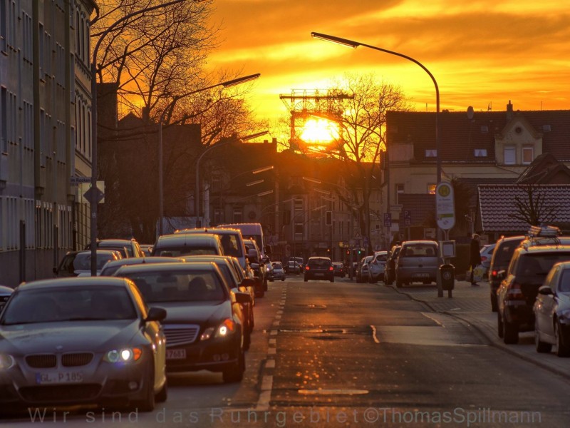 Ein Ruhrgebietstraum. Die  Bickernstraße in Gelsenkirchen.