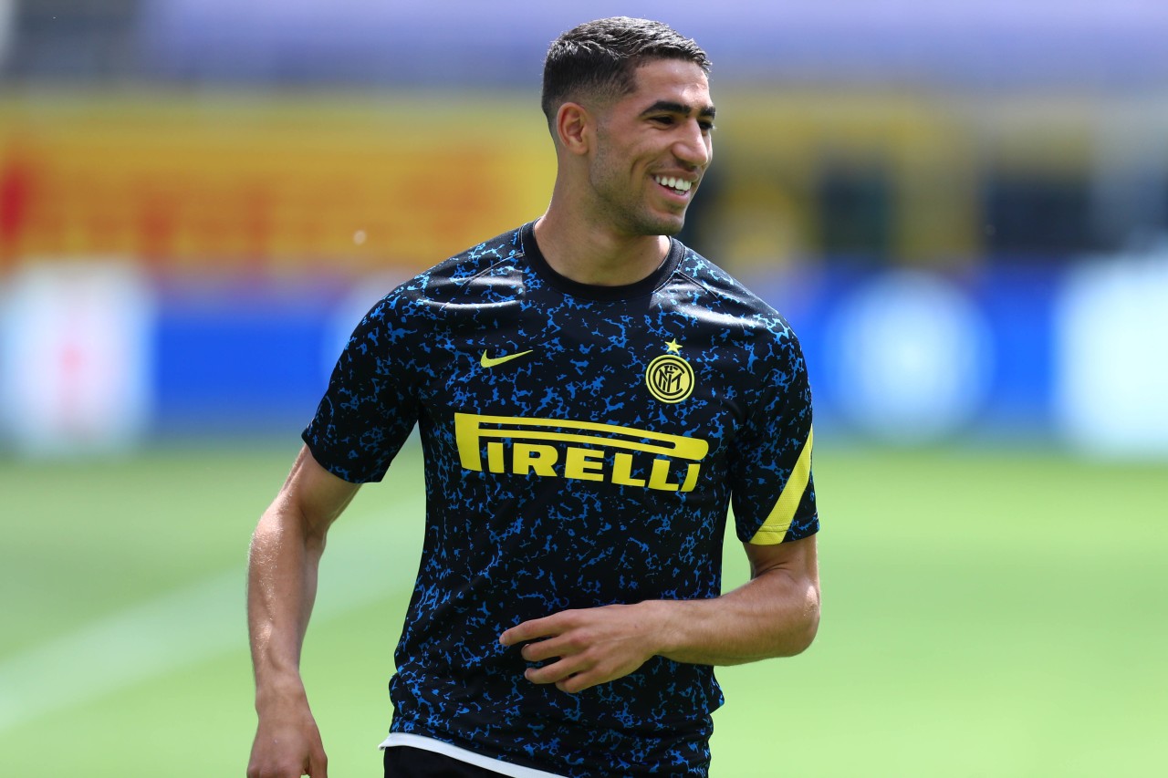 Achraf Hakimi verlässt Inter Mailand.