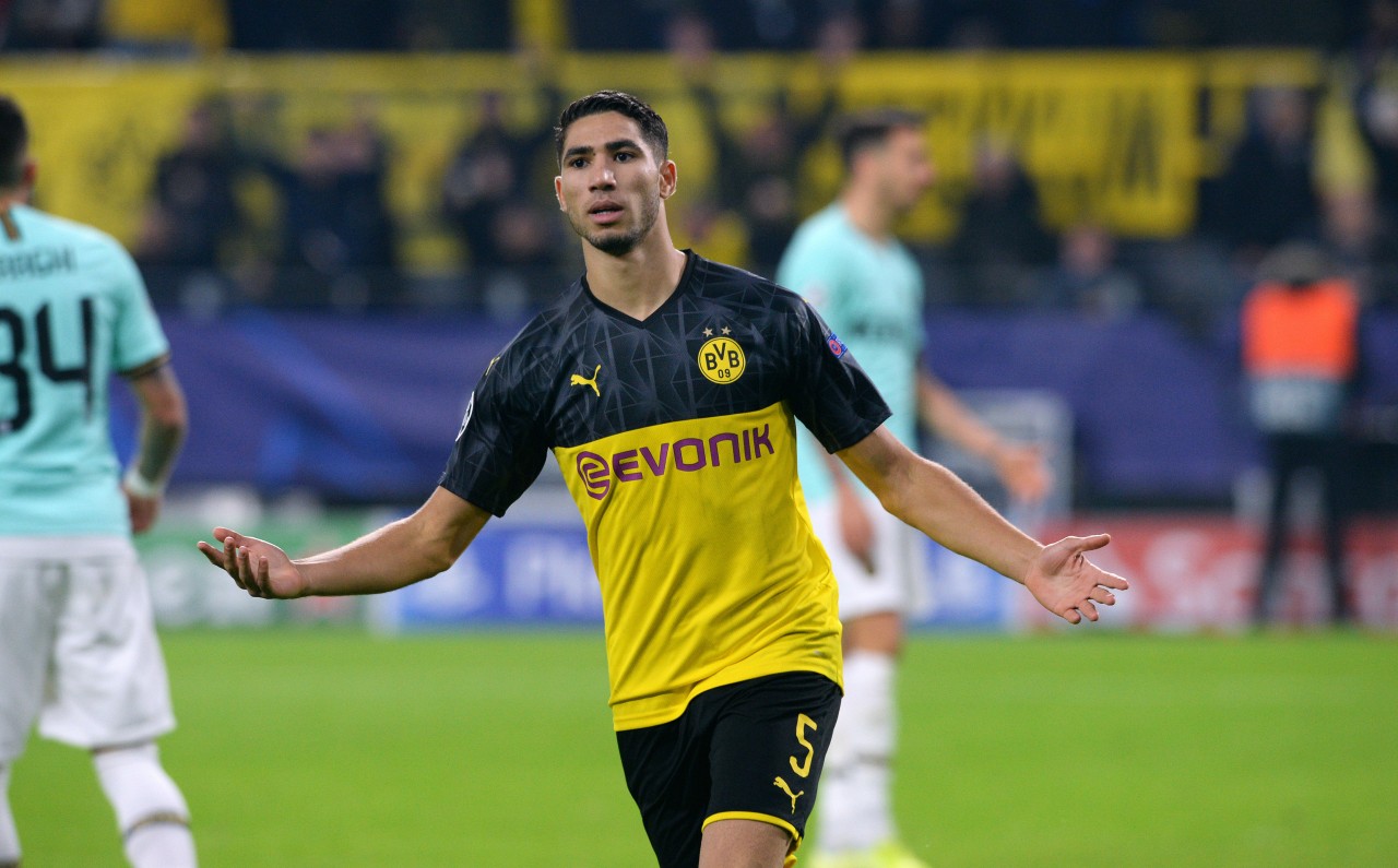 War Leistungsträger bei Borussia Dortmund: Achraf Hakimi.