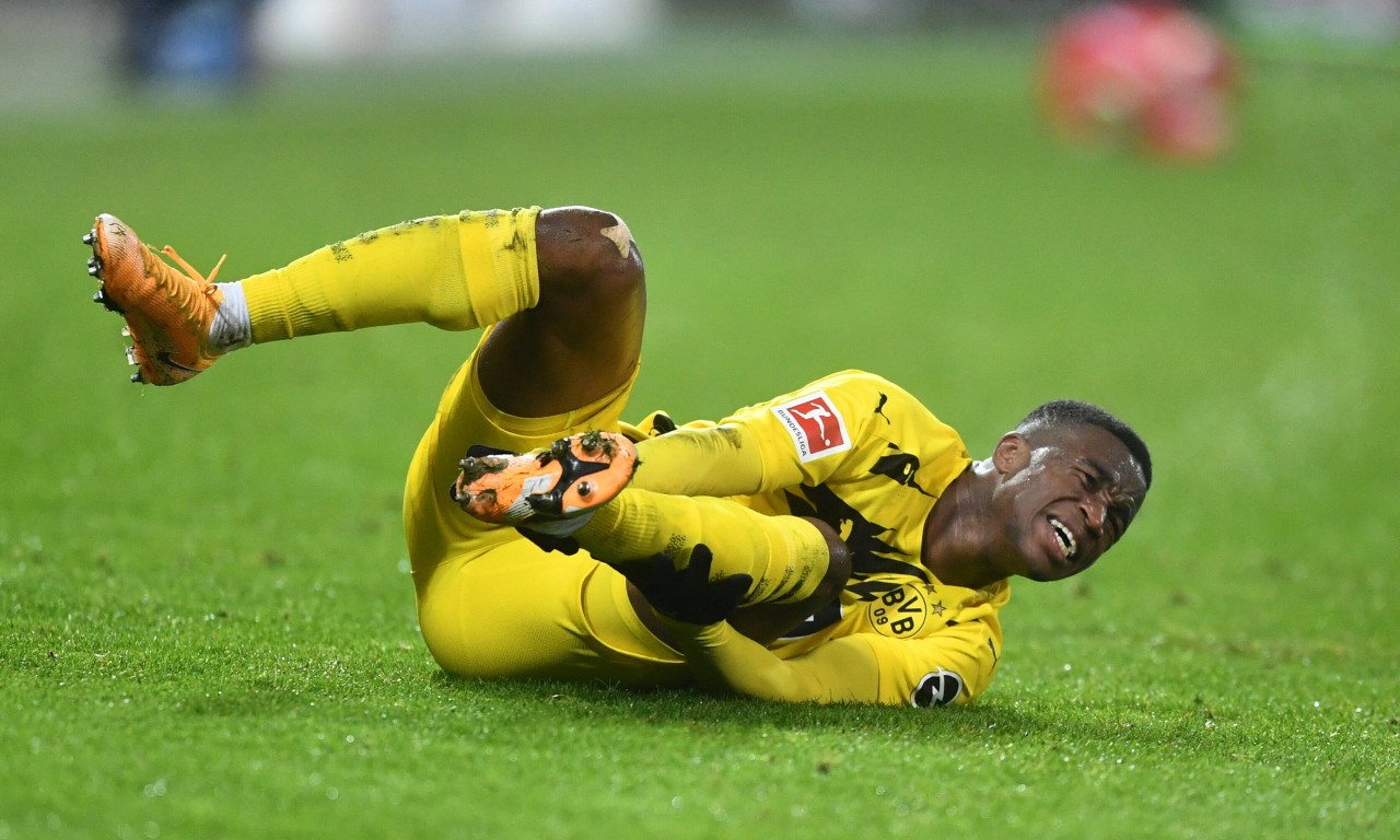 Borussia Dortmund: Yousoufa Moukoko wird vom Verletzungspech verfolgt.