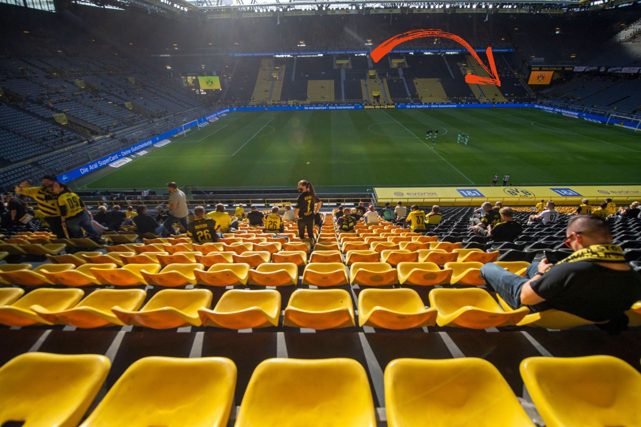 Der Signal Iduna Park in Dortmund ist zwar sehr beliebt, aber ob man HIER wirklich sitzen möchte? (Symbolbild)