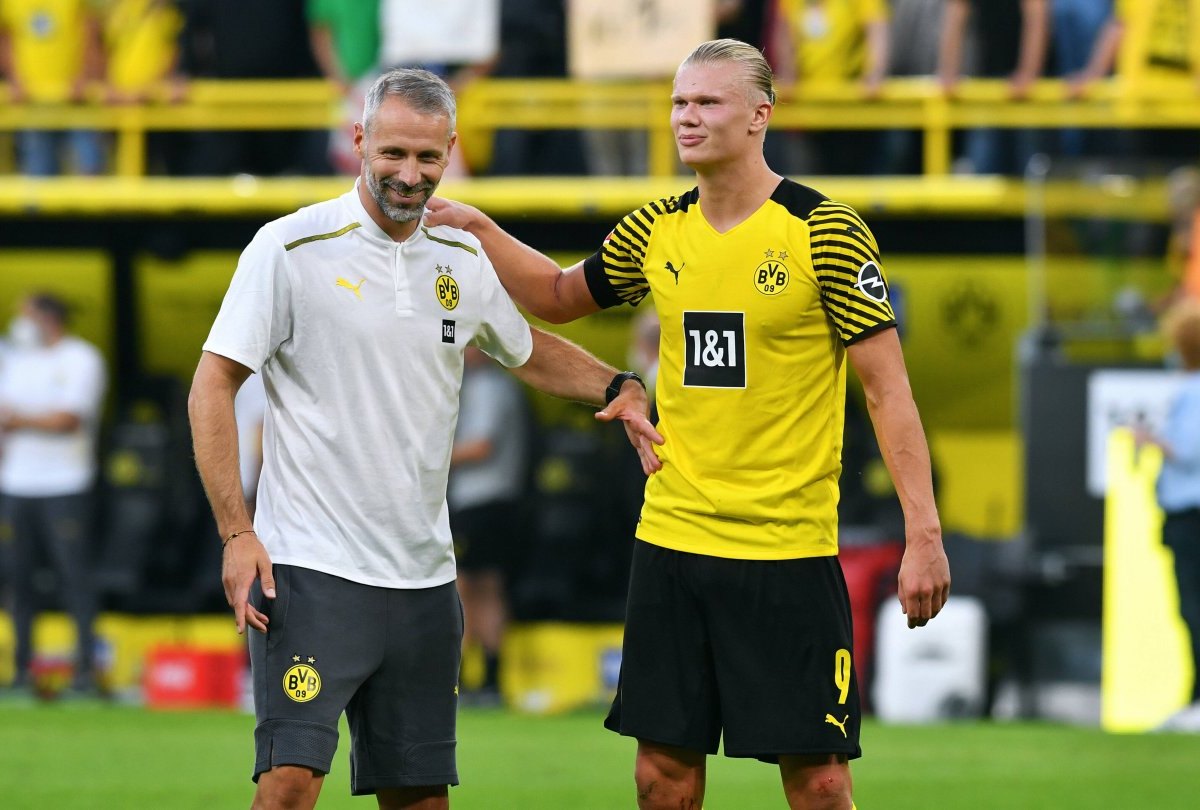 Borussia Dortmund Erling Haaland Marco Rose