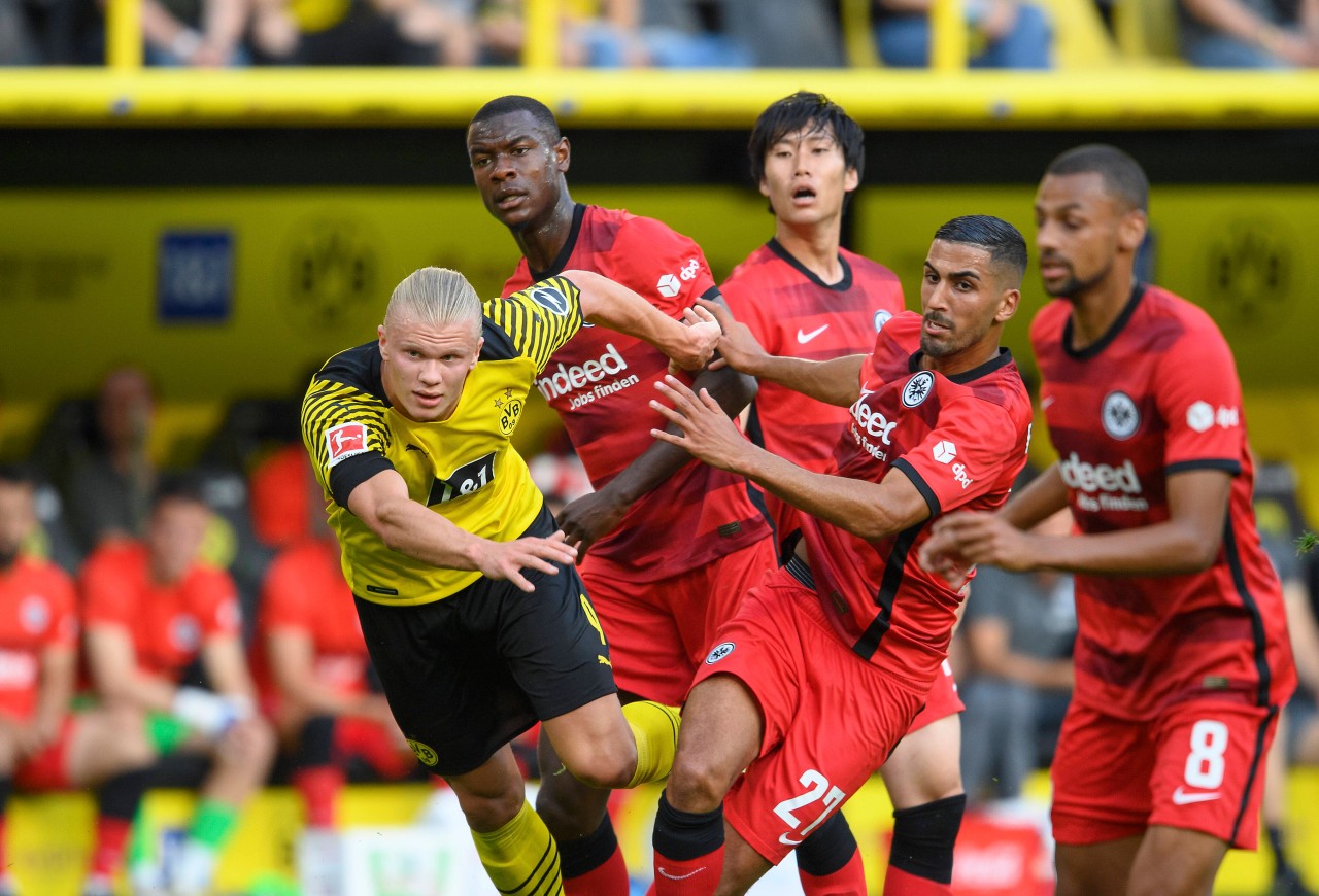 Das torreiche Spiel zwischen Dortmund und Frankfurt war für Sky kein Quotenhit.