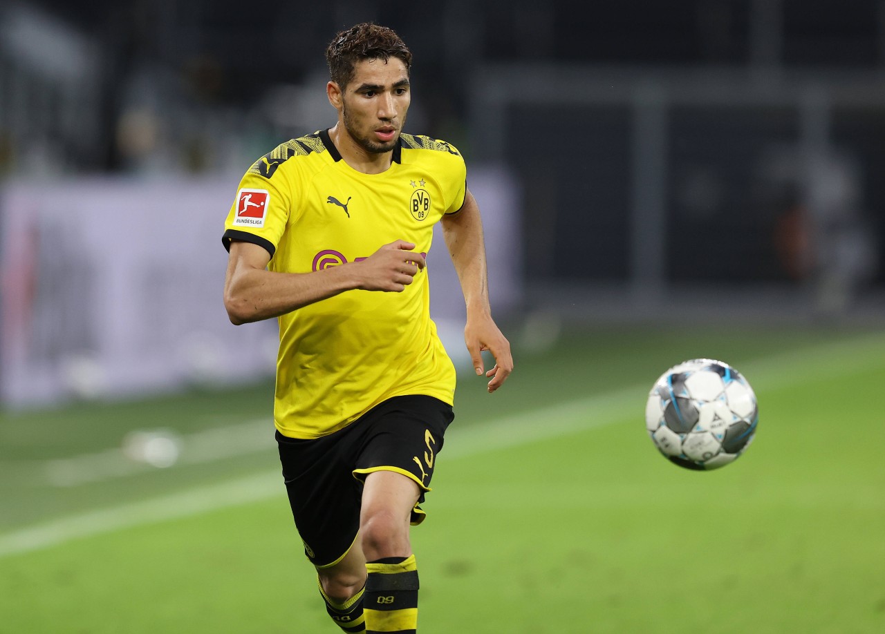 Bei Borussia Dortmund wird Achraf Hakimi sehnlichst vermisst.