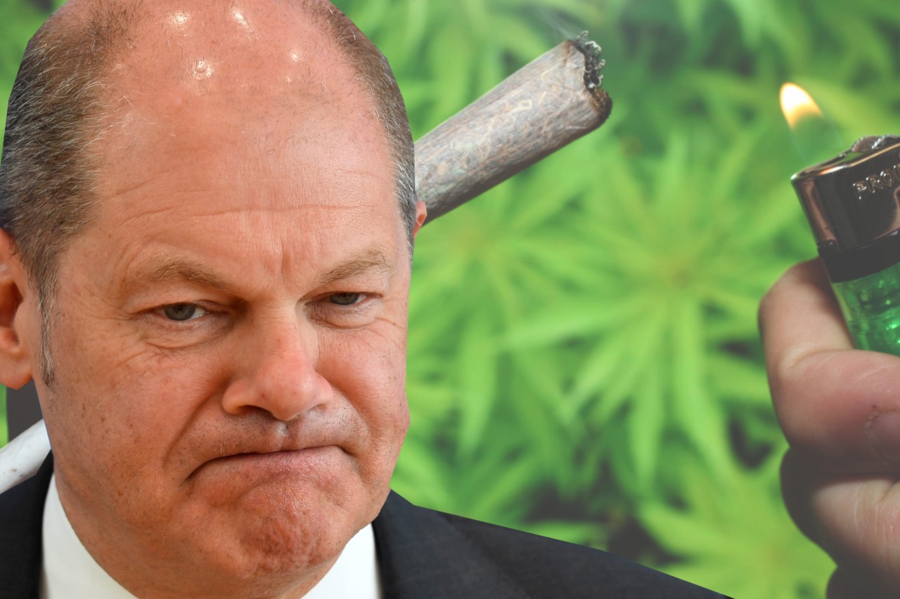 Kanzlerkandidat Olaf Scholz ist wahrlich kein Fan von Cannabis und hat selbst noch nie gekifft.