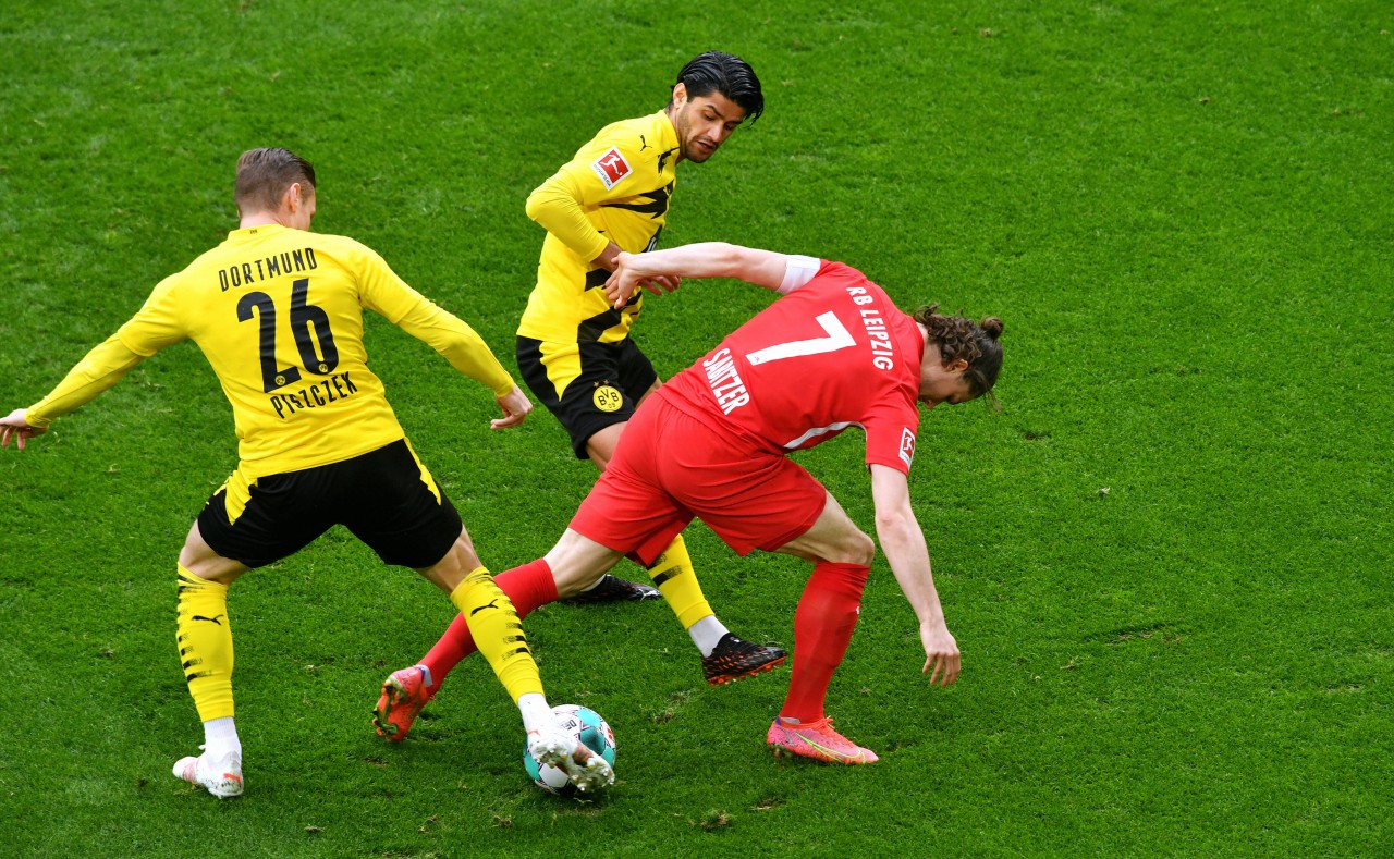 Mo Dahoud überzeugt bei Borussia Dortmund auch gegen RB Leipzig - bis zu seiner Auswechslung.