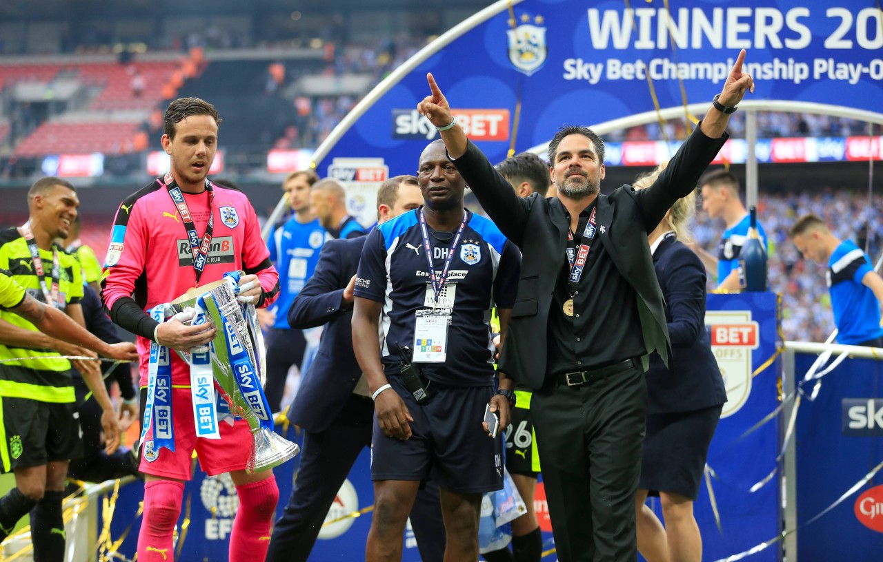 David Wagner stieg mit Huddersfield in die Premier League auf.