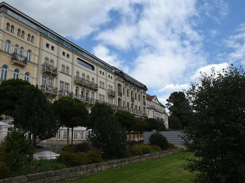 Der Glanz alter Zeiten: das "Hotel Elbresidenz" in Bad Schandau.