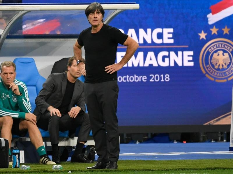 Droht mit dem DFB-Team der Abstieg in der Nations League: Bundestrainer Joachim Löw.